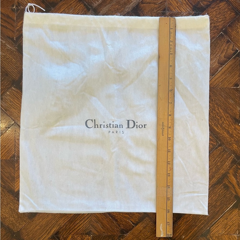 Christian Dior White Dust Bag